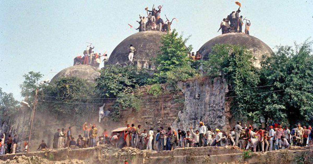Two Ayodhya residents move HC, challenge acquittal of Babri mosque demolition accused